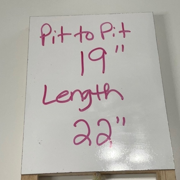 178- CDW EUC Brown & Rust Color 1/2 Sleeve Top, Size Large. - Picture 4 of 4